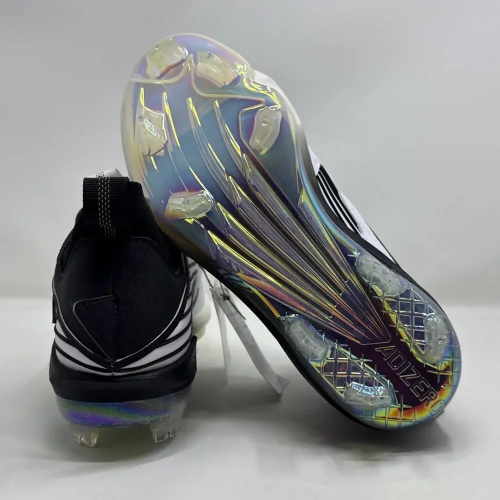 Adidas Adizero Edge+ TPU Core Black Gold Metallic Baseball Cleat JQ7464 Sz 6.5